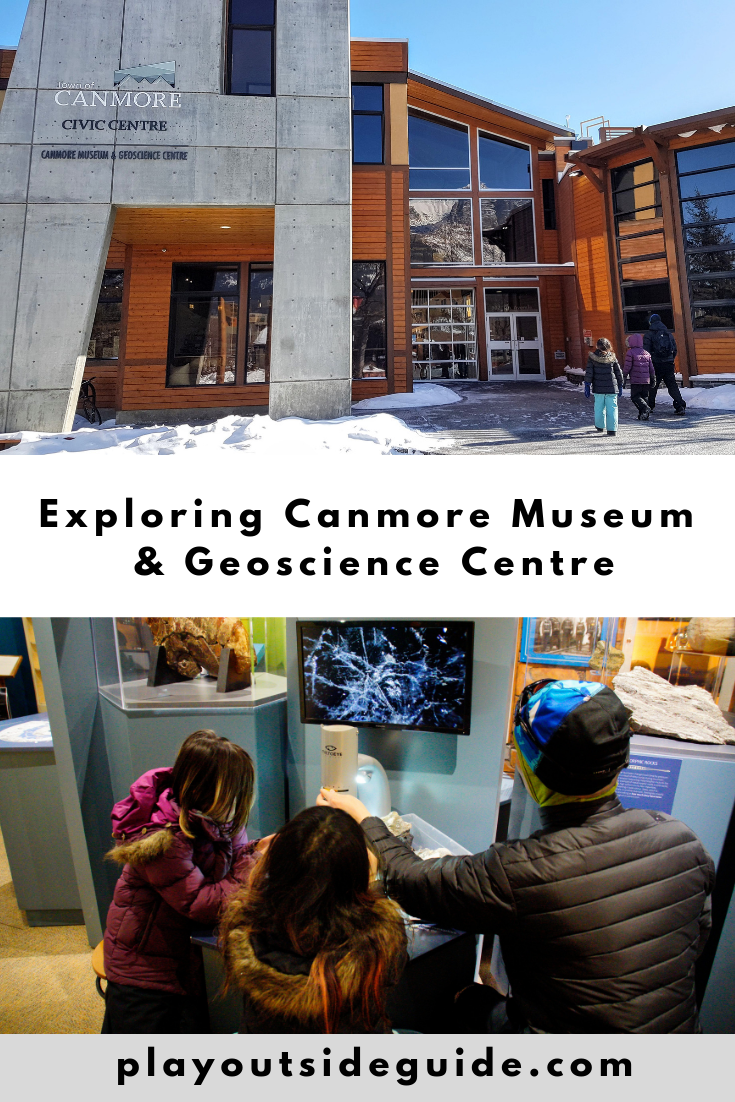 canmore museum and geoscience centre pinterest pin