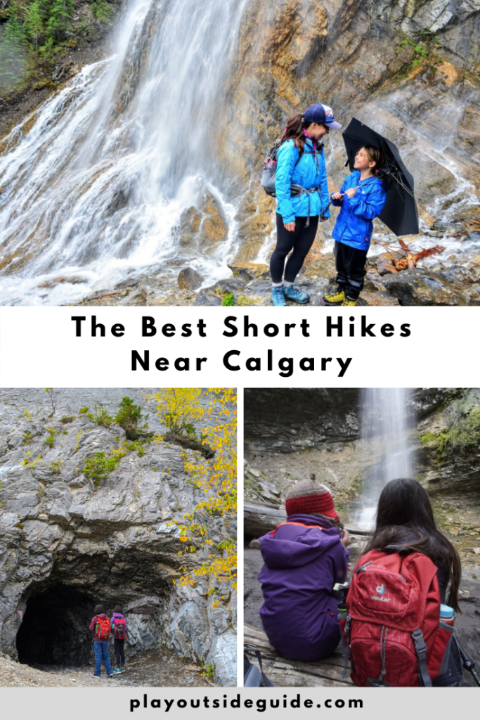 The best short hikes near Calgary pinterest pin