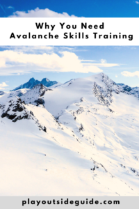 why you need avalanche skills training