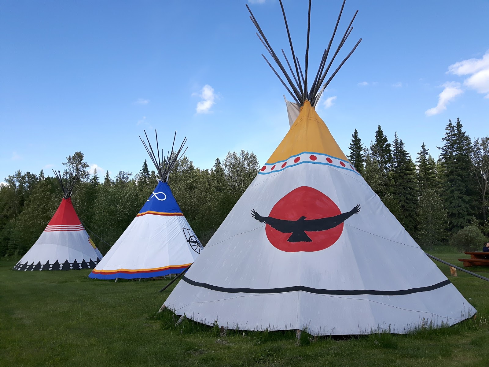Tipis-Rocky-Mountain-House-National-Historic-Site