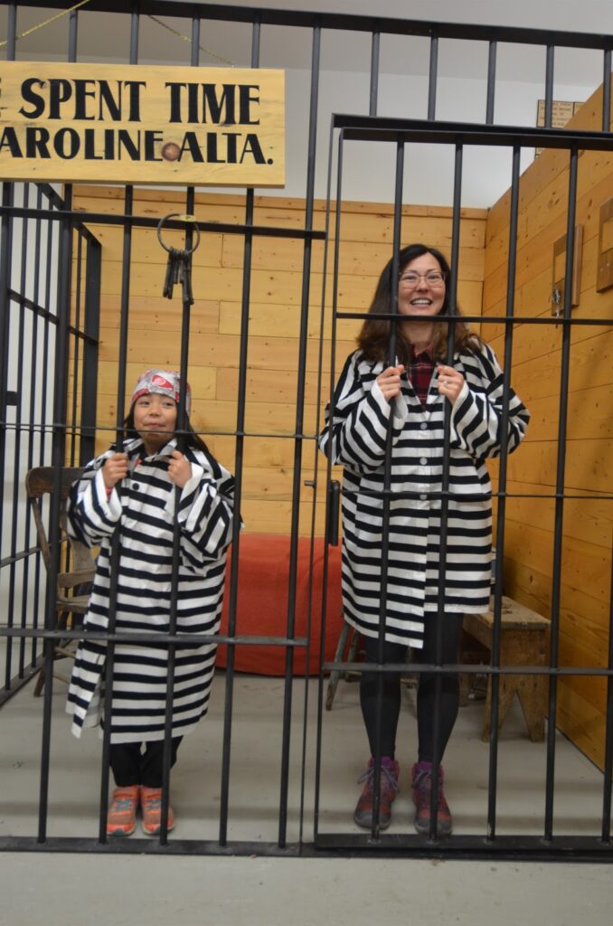 Jail cell, Caroline Museum
