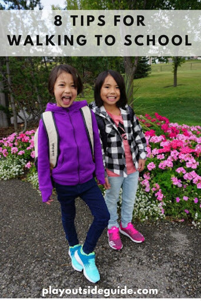 Tips for walking to school and sport chek giveaway