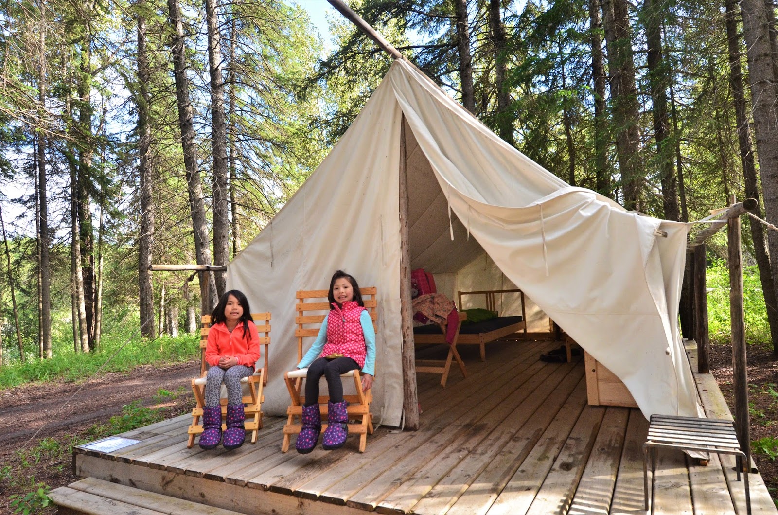 Rocky Mountain House National Historic Site Trappers Tent