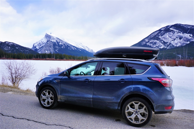 2018 Ford Escape Titanium at Vermilion Lakes, Banff