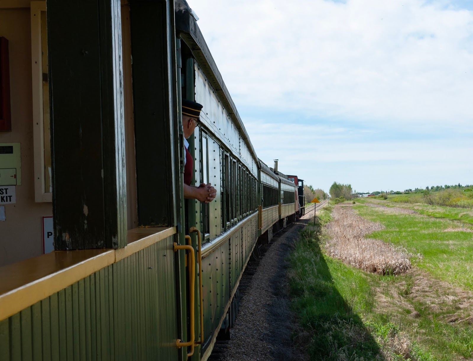 Alberta Prairie Railway Excursion, Stettler, Alberta