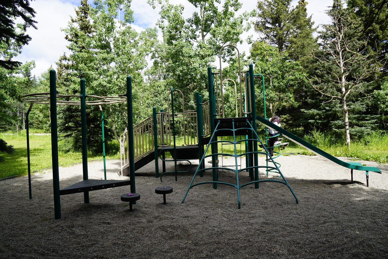Playground at Indian Graves Campground