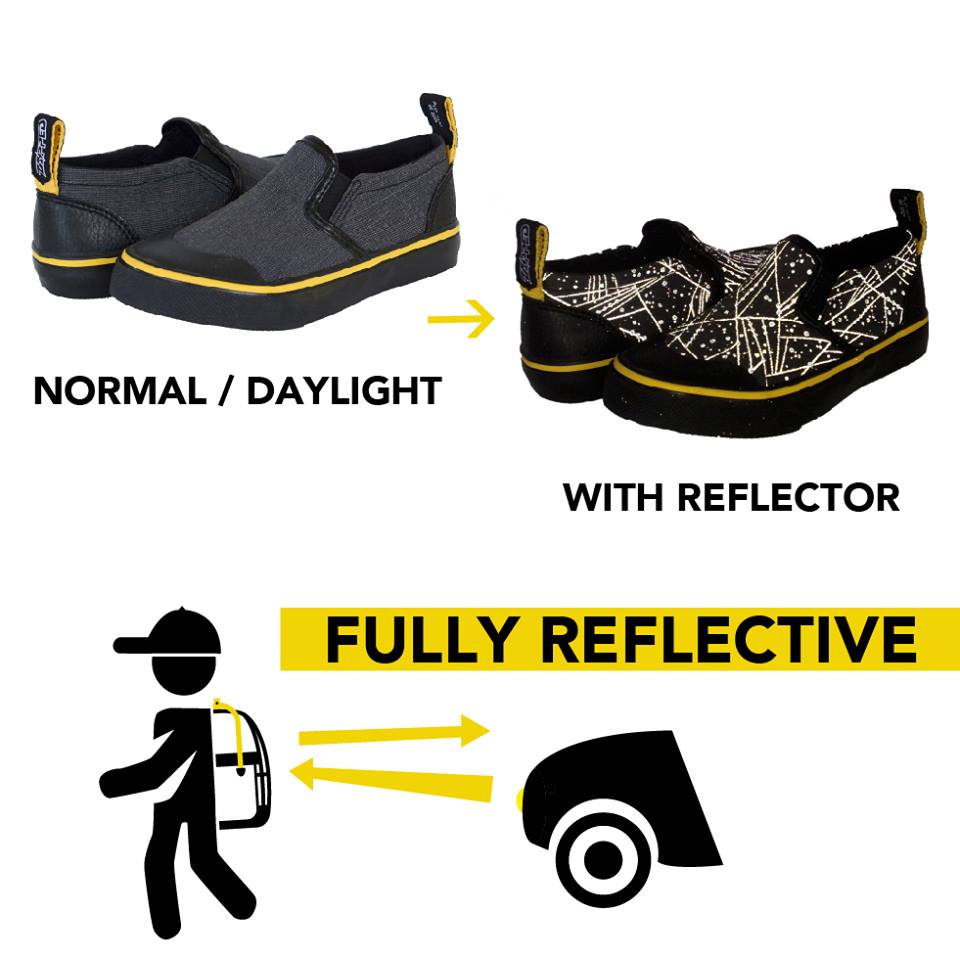 How Zapped Outfitters reflective patterns work