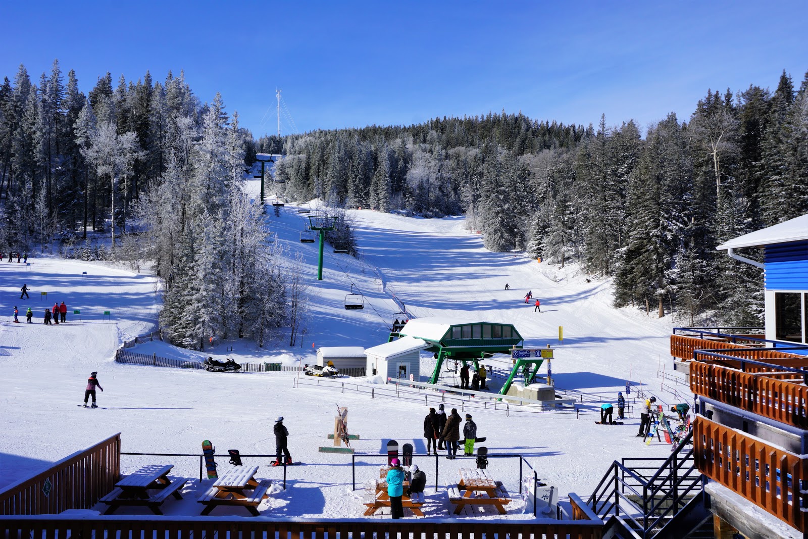 Hidden Valley Ski Resort Base Area