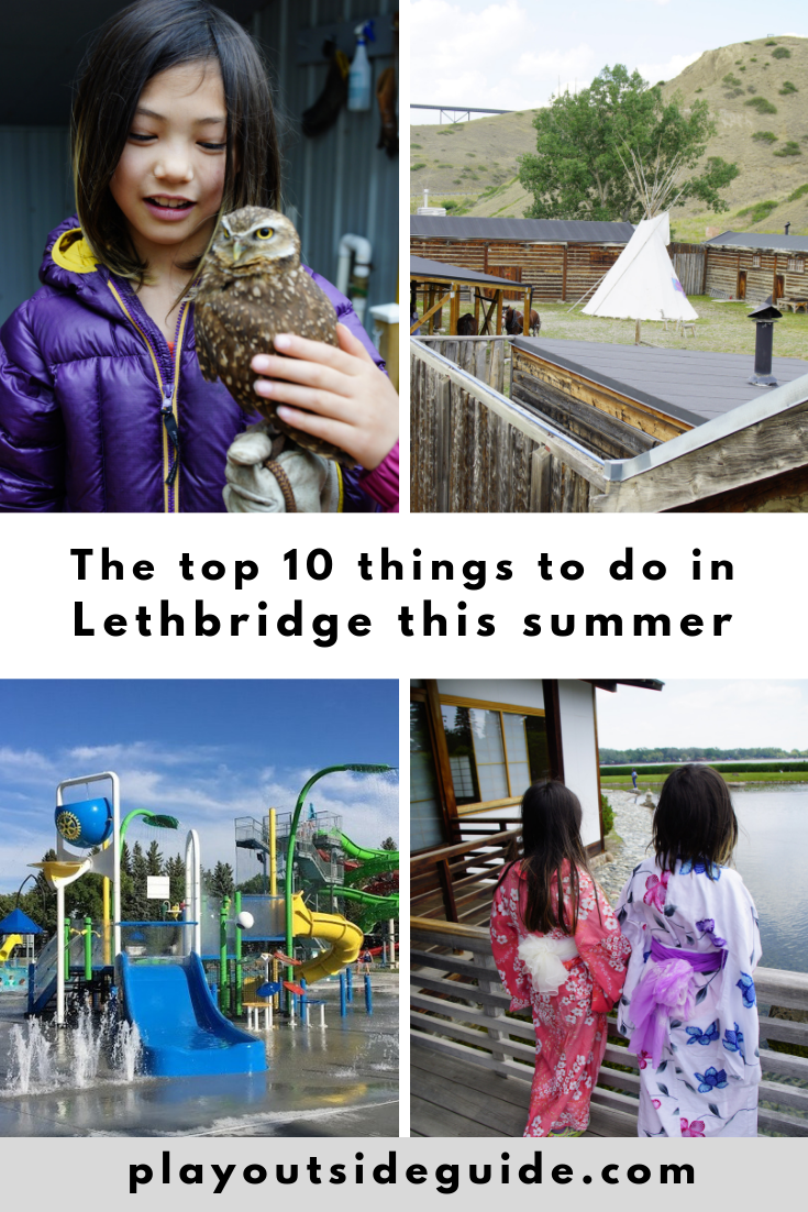 The top 10 things to do in Lethbridge this summer Pinterest pin
