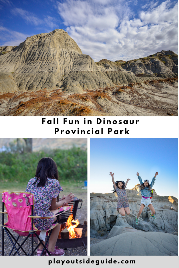 fall fun in dinosaur provincial park