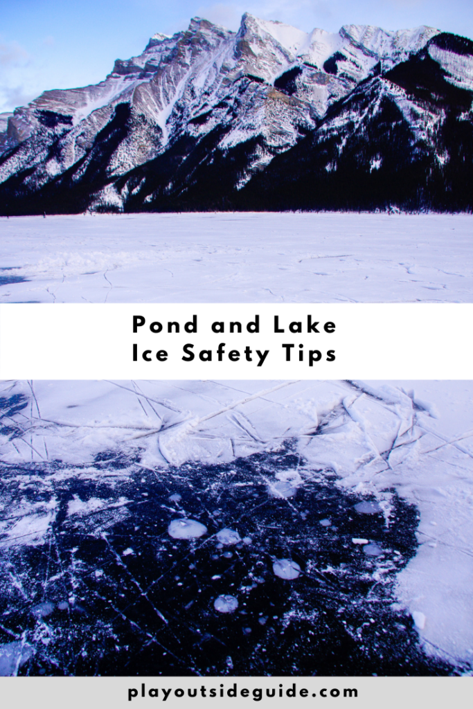 ice safety tips pinterest pin
