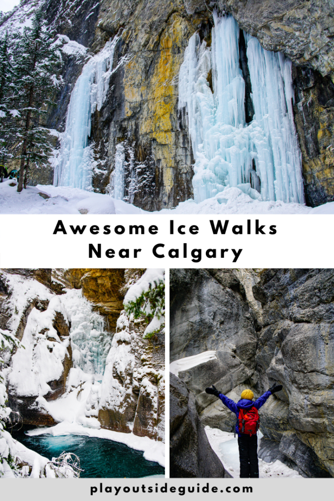 Awesome canyon ice walks near Calgary