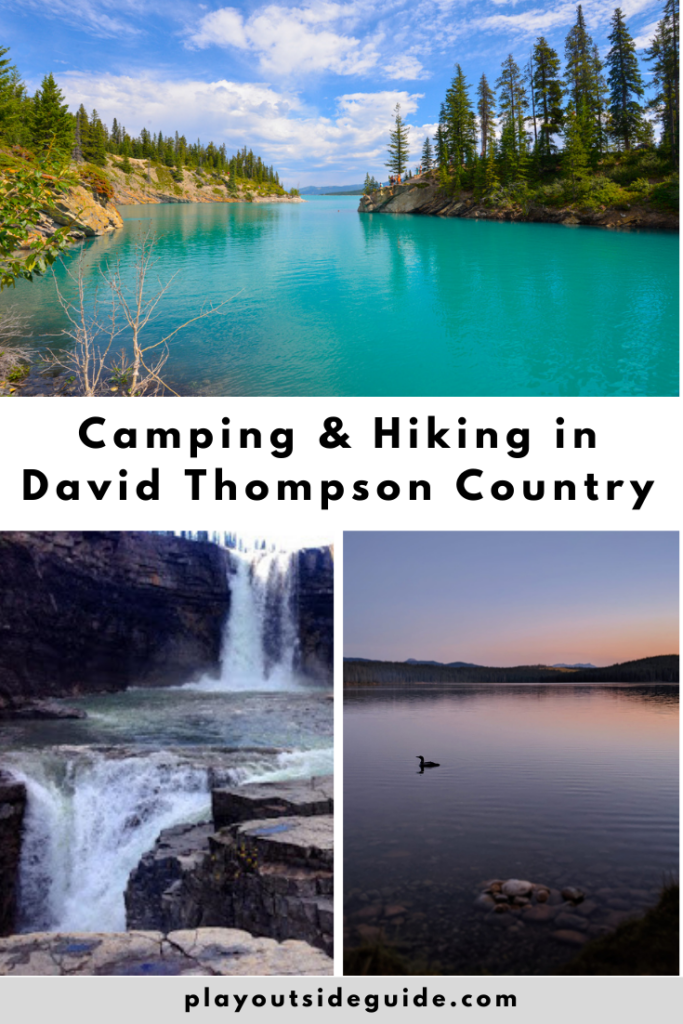 Camping and hiking in David Thompson Country