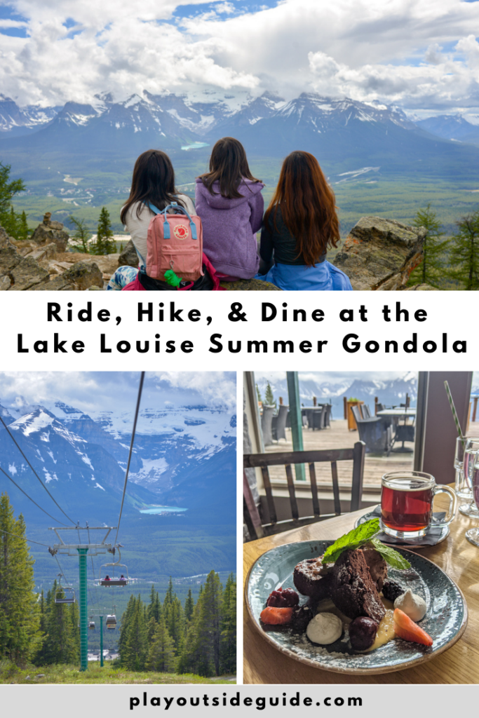 Ride, hike, and dine at the Lake Louise Summer Gondola
