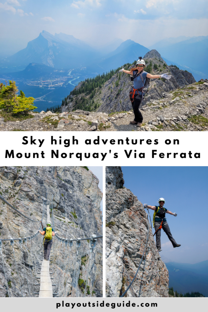 Sky high adventures on Mount Norquay's Via Ferrata