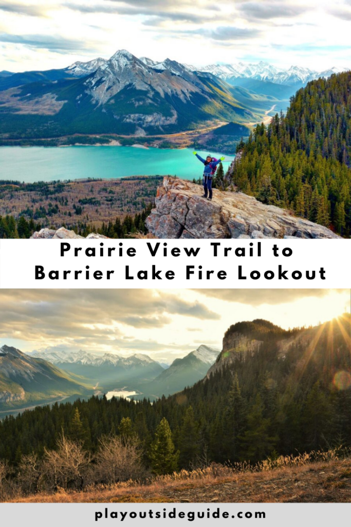 Prairie View Trail to Barrier Lake Fire Lookout (Yates Mountain)