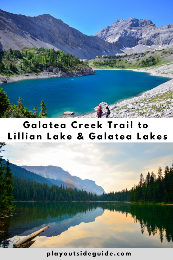 Galatea Creek to Lillian Lake and Galatea Lakes