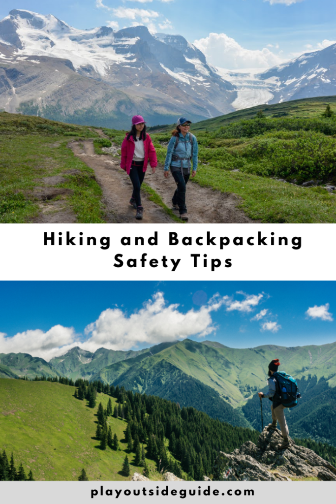 Hiking and backpacking safety tips pinterest pint