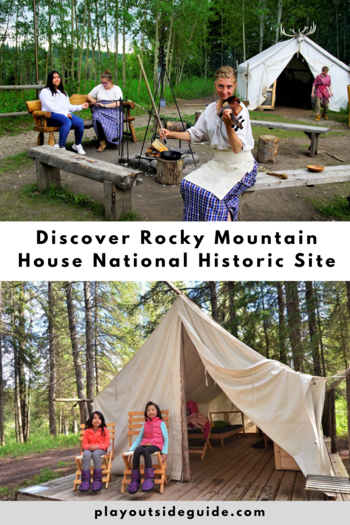 Discover Rocky Mountain House National Historic Site Pinterest pin
