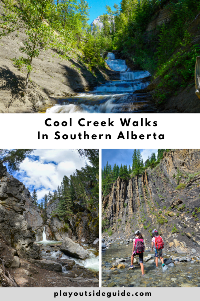 Cool creek walks in Southern Alberta