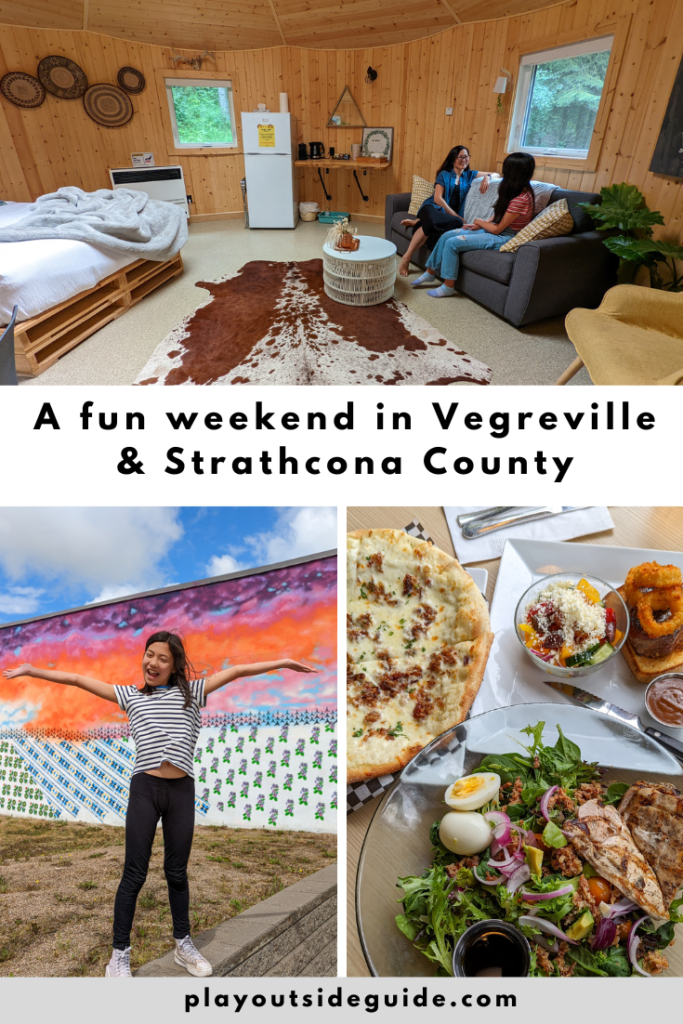 How to spend a fun weekend in Vegreville and Strathcona County pinterest pin