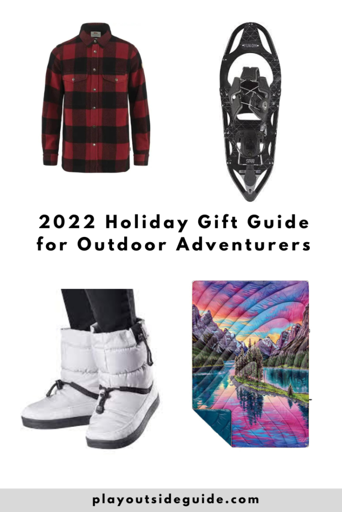 Holiday Gift Guide for Outdoor Adventurers Pinterest pin
