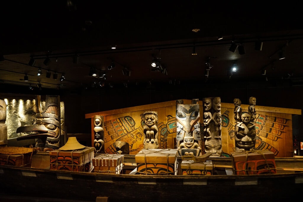 Royal BC Museum Indigenous exhibit 1