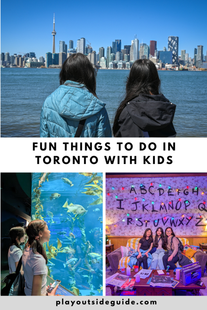 fun things to do in toronto with kids - pinterest pin
