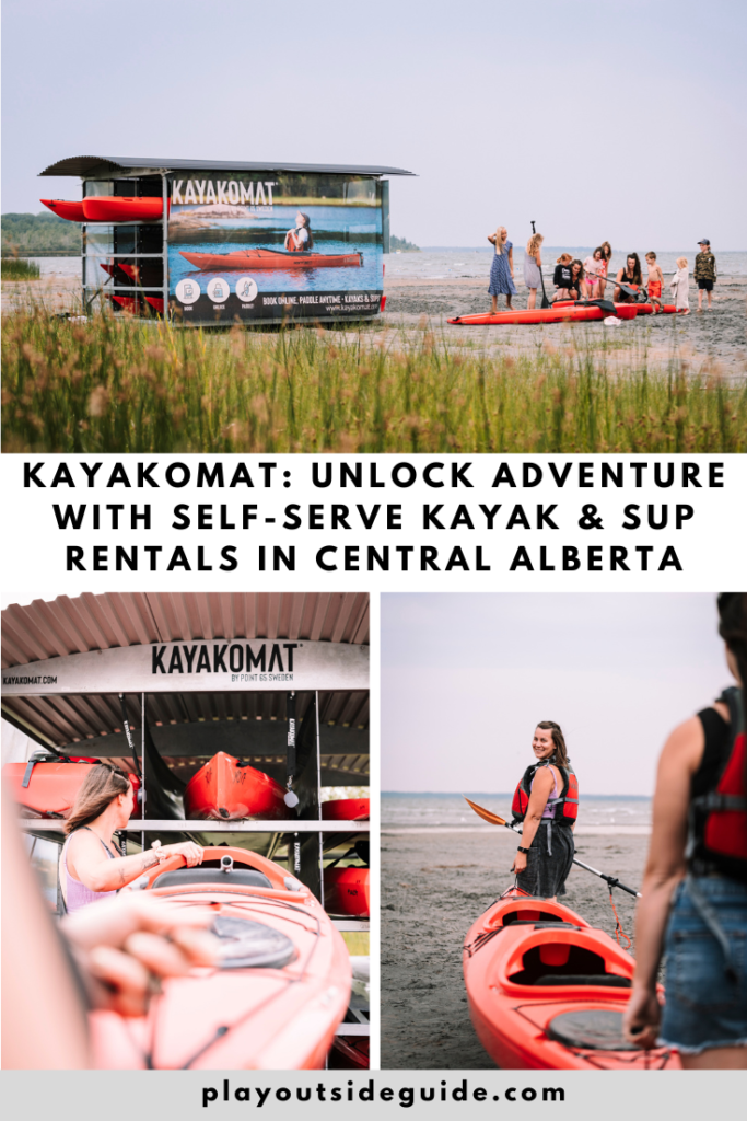 kayakomat unlock adventure with self serve kayak and sup rentals - pinterest pin