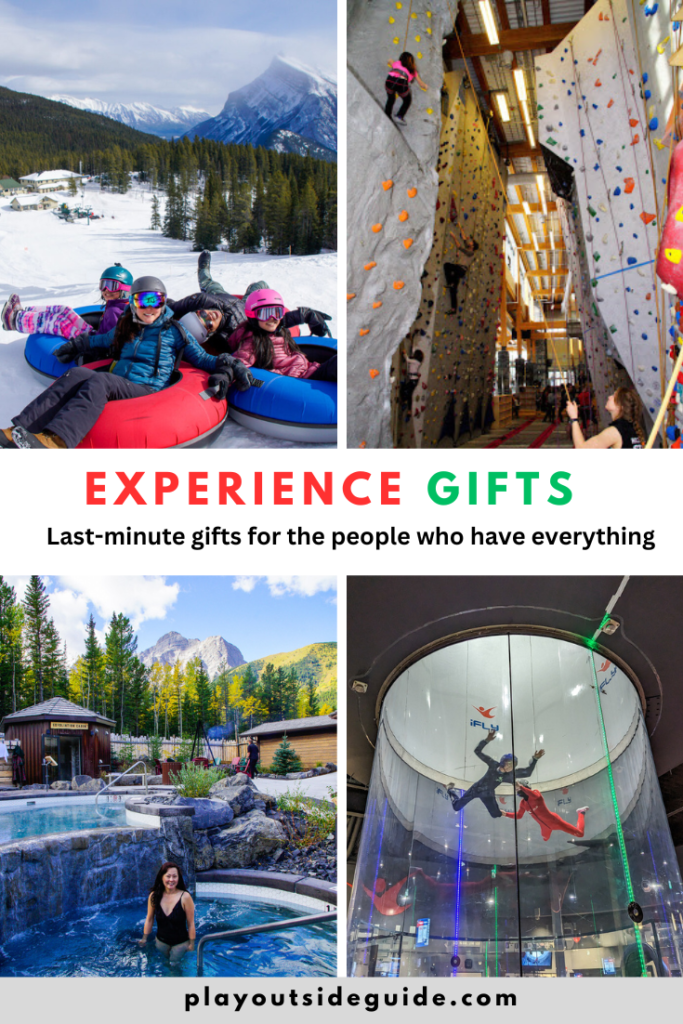 experience gifts pinterest pin